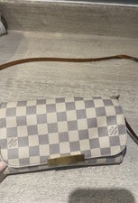 100% Authentic Louis Vuitton Favourite  Favorite PM Damier Azur Bag
