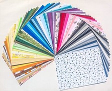 70 x A4 Mixed Papers - Printed, Pearl, Foil etc - All Different - Just £10 (443)