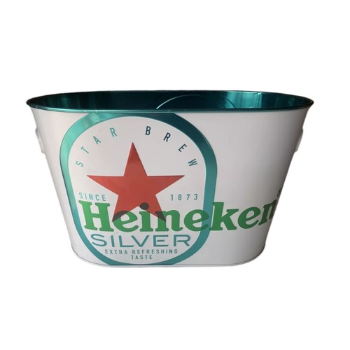 Heineken silver beer - heineken, ice