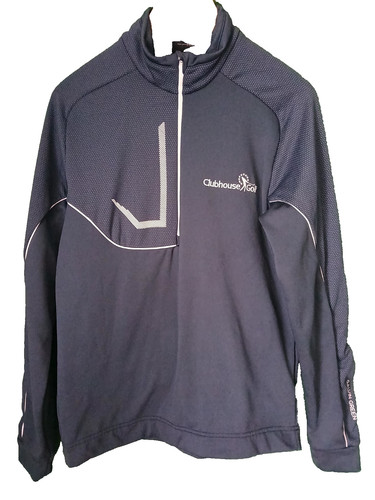 Galvin green half zip jacket - half,