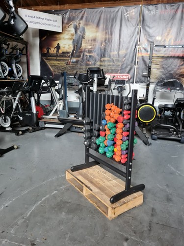 Job lot dumbells rack - lot.,