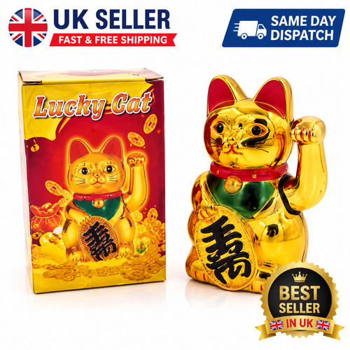 Chinese lucky waving gold - chinese,