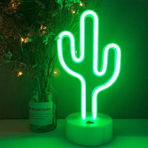 Cactus led neon sign - cactus,