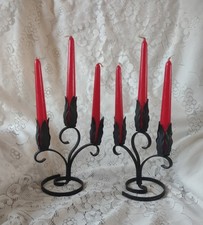 Vintage Black Wrought Iron