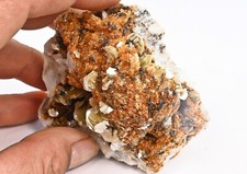 Microlite and Manganocolombite Crystallization 205g Mineral Specimen