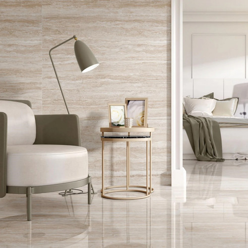 Veneto ivory square porcelain - ivory,