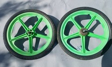 Green SKYWAY MAG WHEELS 20”
