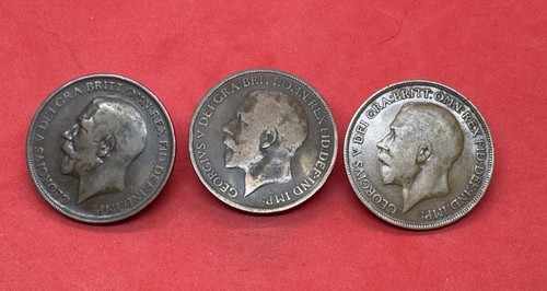 George pennies 1911 1912 - george,