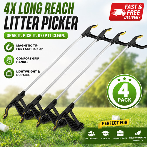 Long reach grabber reacher - long,