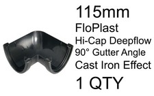 115mm Cast Iron Effect 90