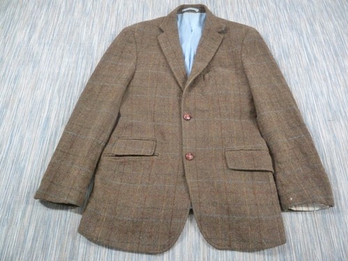 Moon tweed blazer mens 38s - moon,