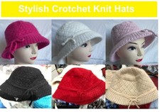 Ladies angora wool crotchet