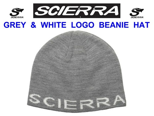 Scierra grey logo beanie use - scierra,