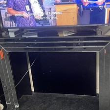 Mirrored Glass Console Table 