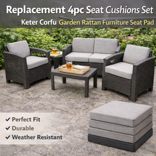Replacement 4pc Seat Cushions