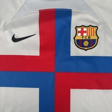 Rare Original Barcelona 2022/2023 Third Football Shirt Large