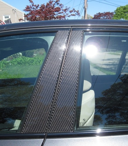 Real carbon fiber pillar - fiber,