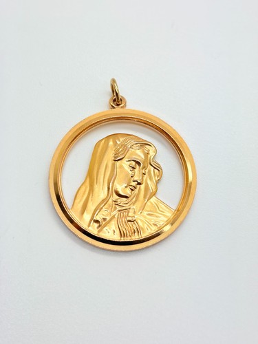 9ct yellow solid - gold, large