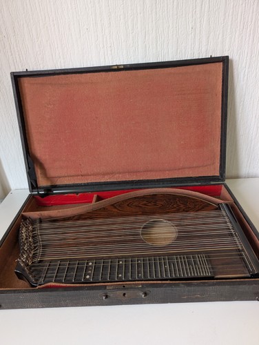 Antique collectible zither - collectible,