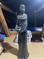 Masai Girl With Urn Figure