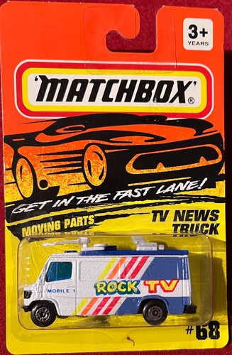 Matchbox news truck - tv,