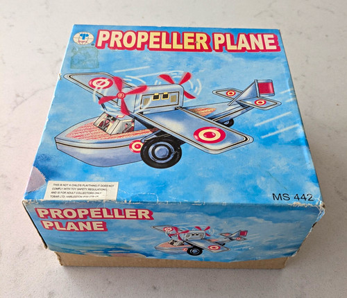 442 propeller plane vintage - ms,