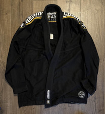 Tatami Nova Jiu Jitsu Gi Set A2L Black Jacket Pants BJJ Uniform Cotton Mens Adul