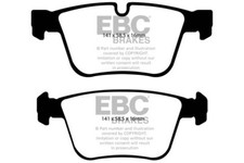 EBC Yellowstuff Rear Brake Pads for Mercedes M Class W164 ML63 AMG 6.2 2006 > 11