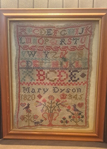 Antique georgian cross - cross, stitch
