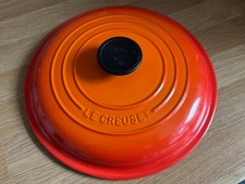 Le Creuset Cast Iron Shallow Casserole LID ONLY 26 cm 