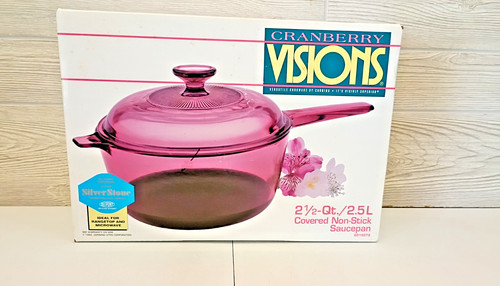 Visions corning cranberry - by,