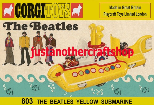 Corgi toys 803 the beatles - the,