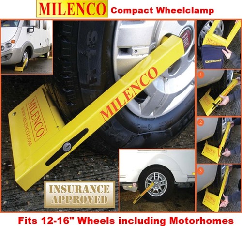 Milenco compact wheel - milenco, clamp