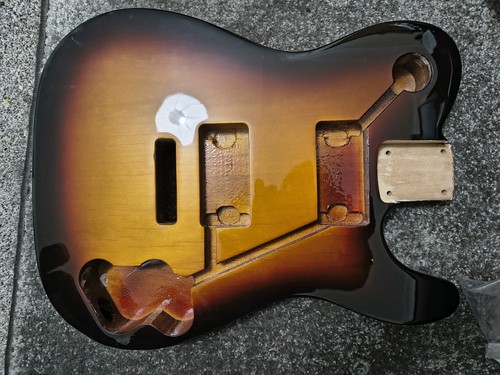 Telecaster deluxe alder body - telecaster,
