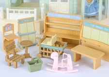 Sylvanian Country Market furniture Spares counter shelf trolley Calico Critters