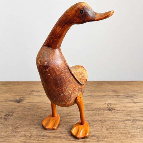 Dcuk wooden duck ornament - duck,