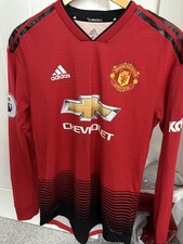 Manchester United Official Match Worn Shirt
