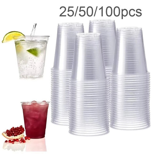 7oz clear plastic cups - plastic,