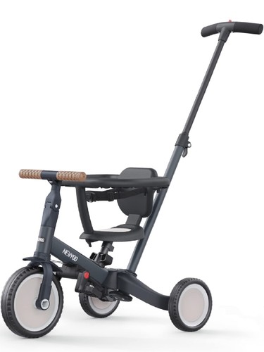 Toddler trike with - toddler, parent