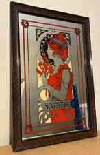 Vintage Alphonse Mucha Mirror