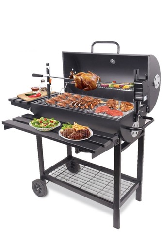Charcoal bbq grill with - bbq,