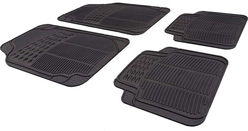 Car black rubber - rubber, front/rear