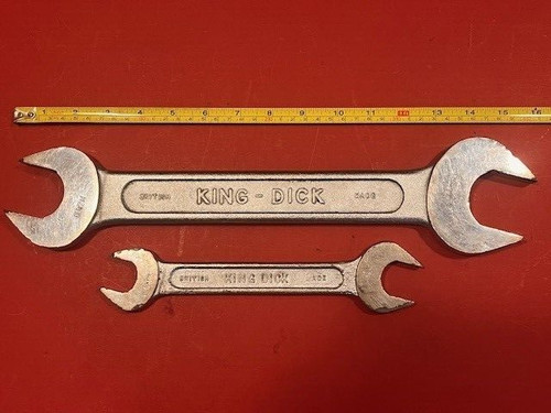 King dick whitworth spanners - king,