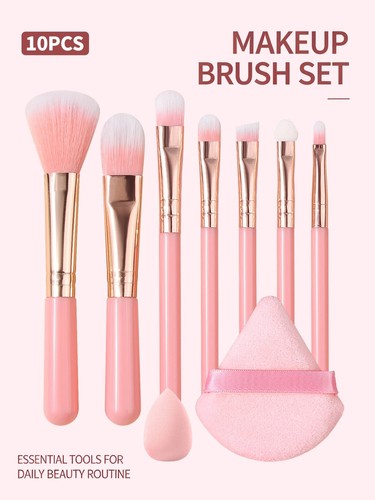 10pcs makeup brush set - 10pcs, –