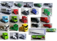 1/87 KRAZ MAN DAF SCANIA MERCEDES BENZ ACTORS  VOLVO KENWORTH PETERBILT TRAILER