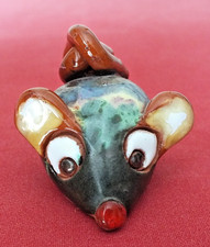 CUTE TERRACOTTA POTTERY MOUSE