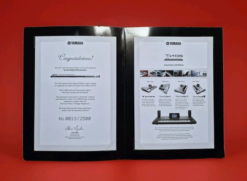 Yamaha tyros special - yamaha,