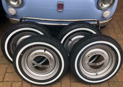 Classic fiat 500 white - classic,