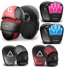 Boxing Focus Pad Curved MMA Muay Thai Training Pads Hook Punching Mitts Pair