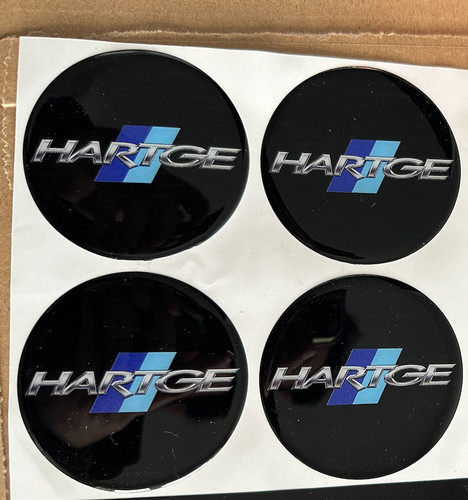 Bmw hartge badges 68mm black - bmw,